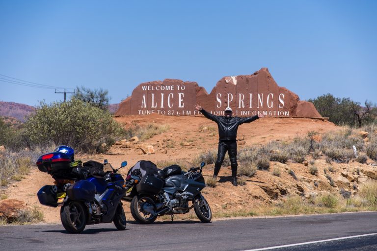 Alice Springs bike trip september 2013